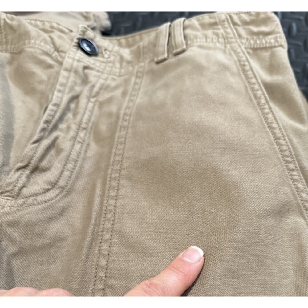 $238 Citizens of humanity pants Women's 26 Agni utility button fly brown cotton - Picture 7 of 7